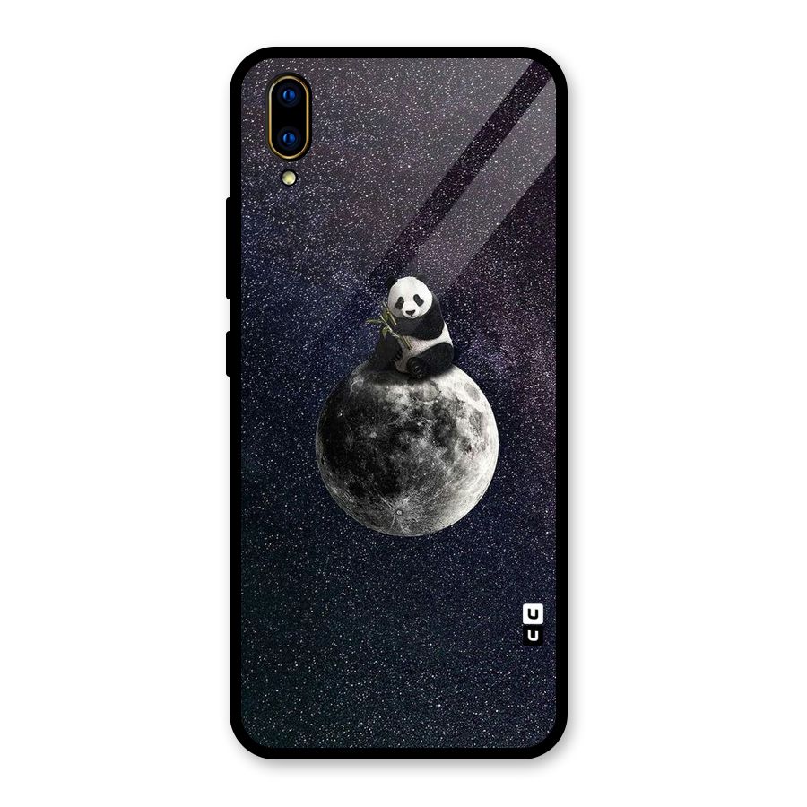 Panda Space Glass Back Case for Vivo V11 Pro