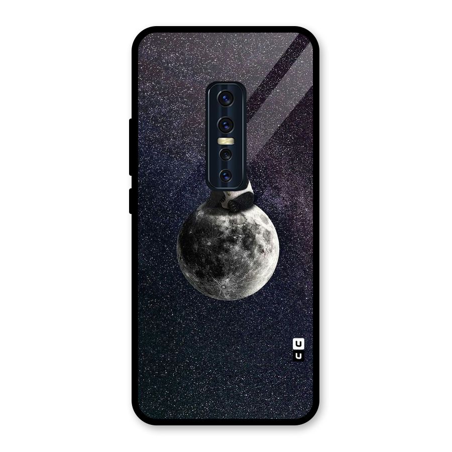 Panda Space Glass Back Case for Vivo V17 Pro