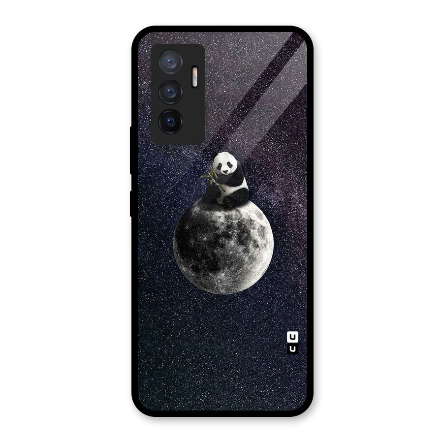 Panda Space Glass Back Case for Vivo V23e