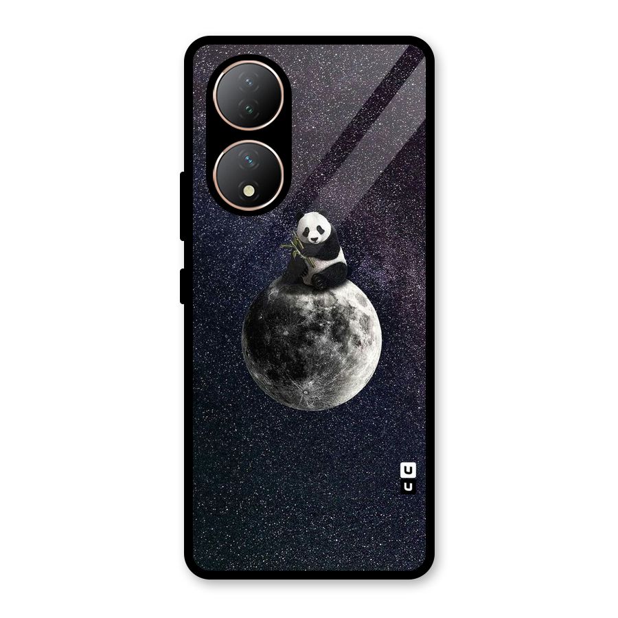 Panda Space Glass Back Case for Vivo Y100A