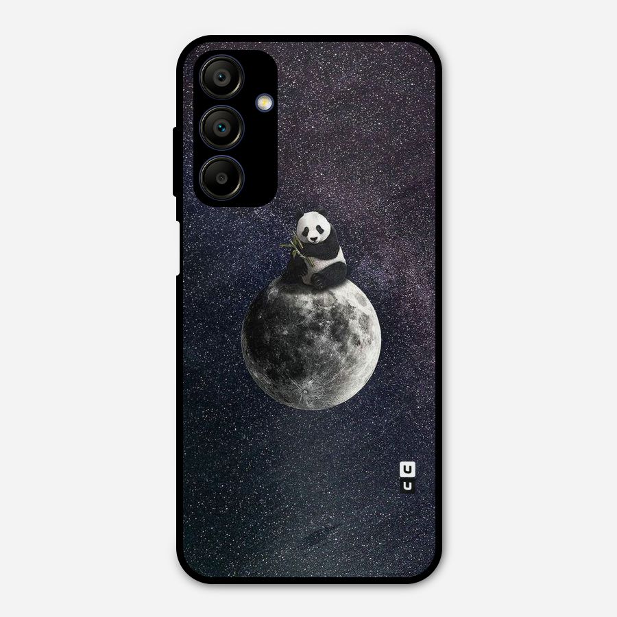 Panda Space Metal Back Case for Galaxy A15 5G