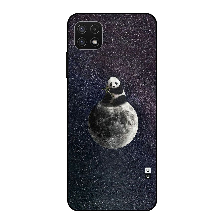 Panda Space Metal Back Case for Galaxy A22 5G