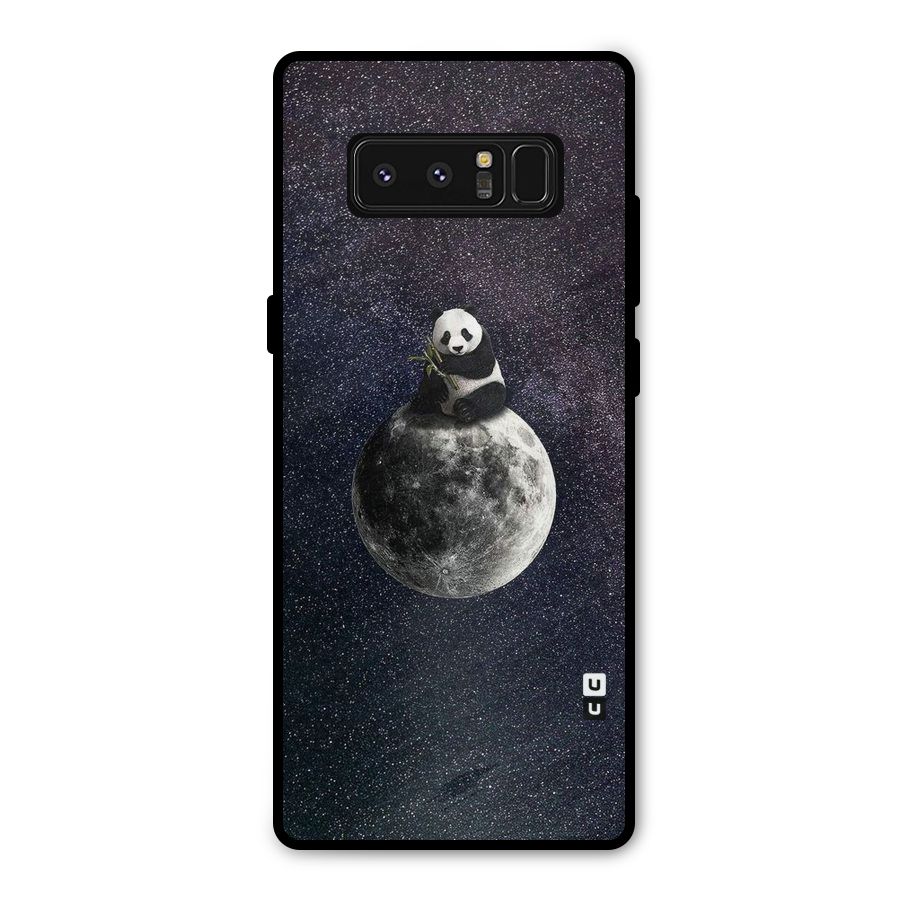 Panda Space Metal Back Case for Galaxy Note 8