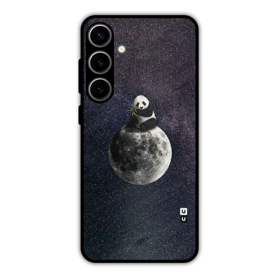 Panda Space Metal Back Case for Galaxy S24 Plus