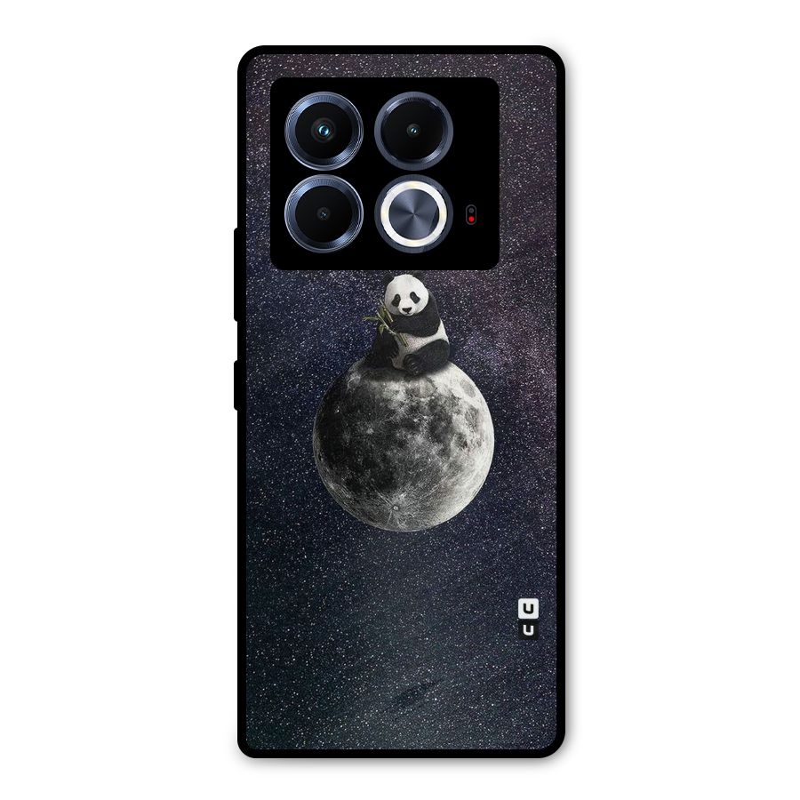 Panda Space Metal Back Case for Infinix Note 40 5G