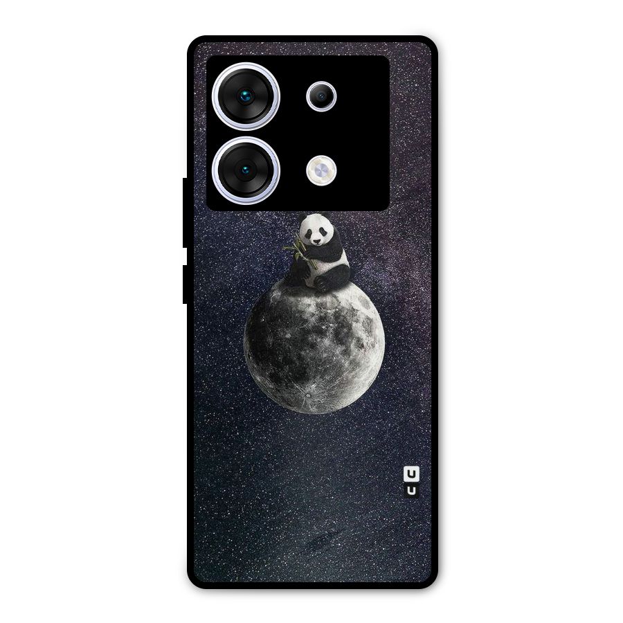 Panda Space Metal Back Case for Infinix Zero 30 5G