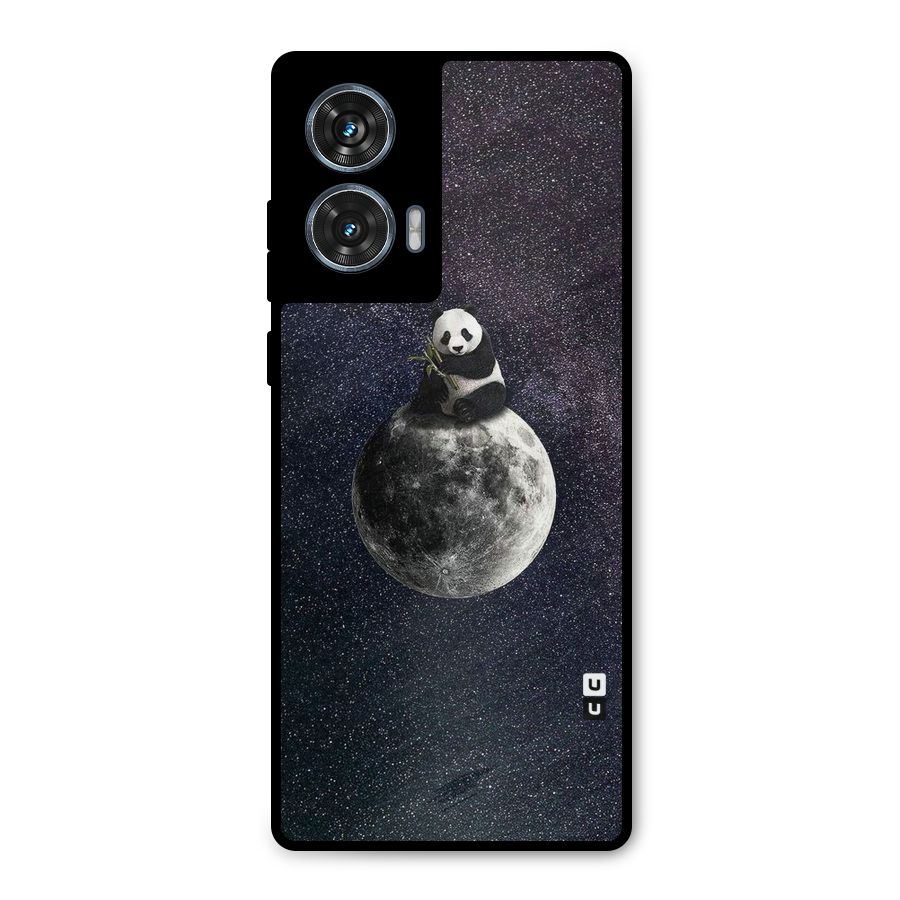 Panda Space Metal Back Case for Motorola G96