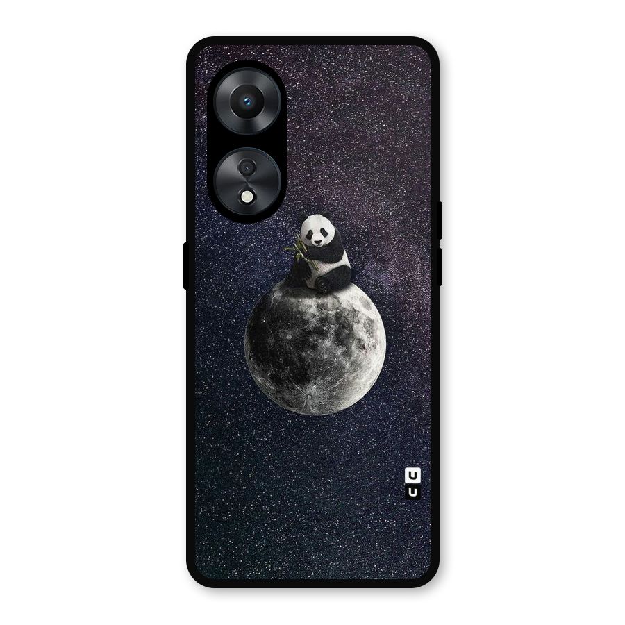 Panda Space Metal Back Case for Oppo A78