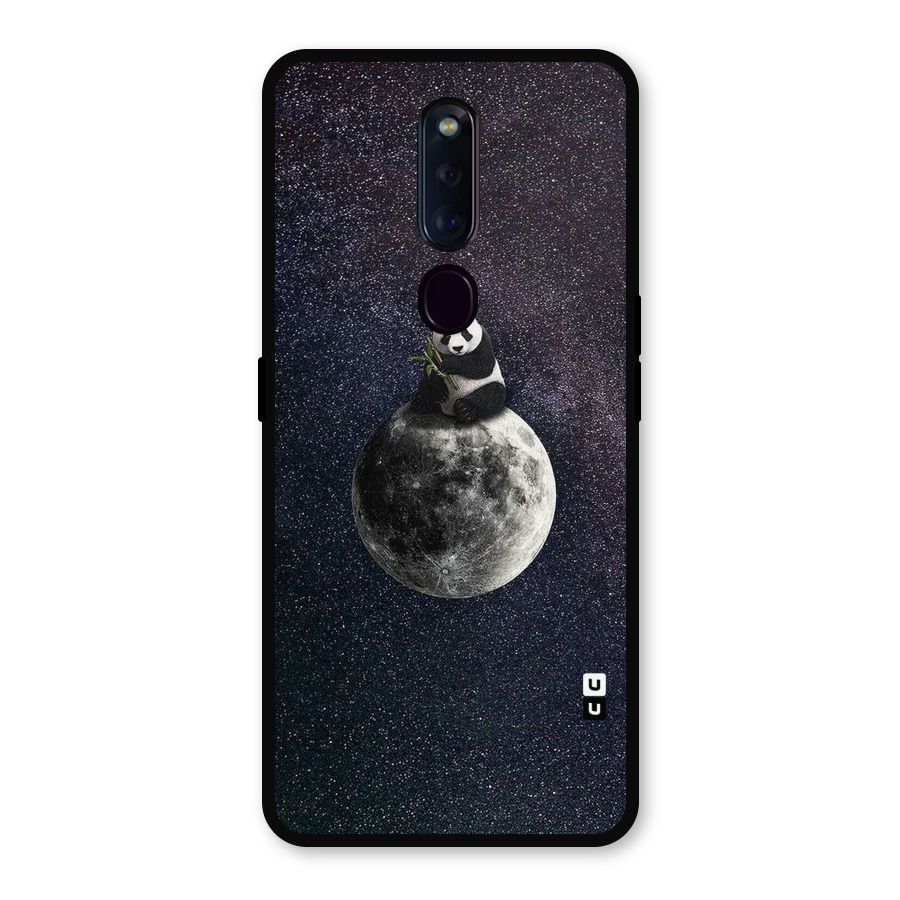Panda Space Metal Back Case for Oppo F11 Pro