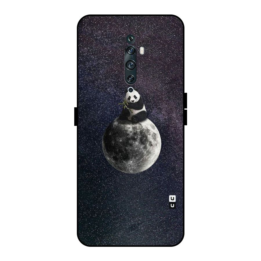 Panda Space Metal Back Case for Oppo Reno2 Z