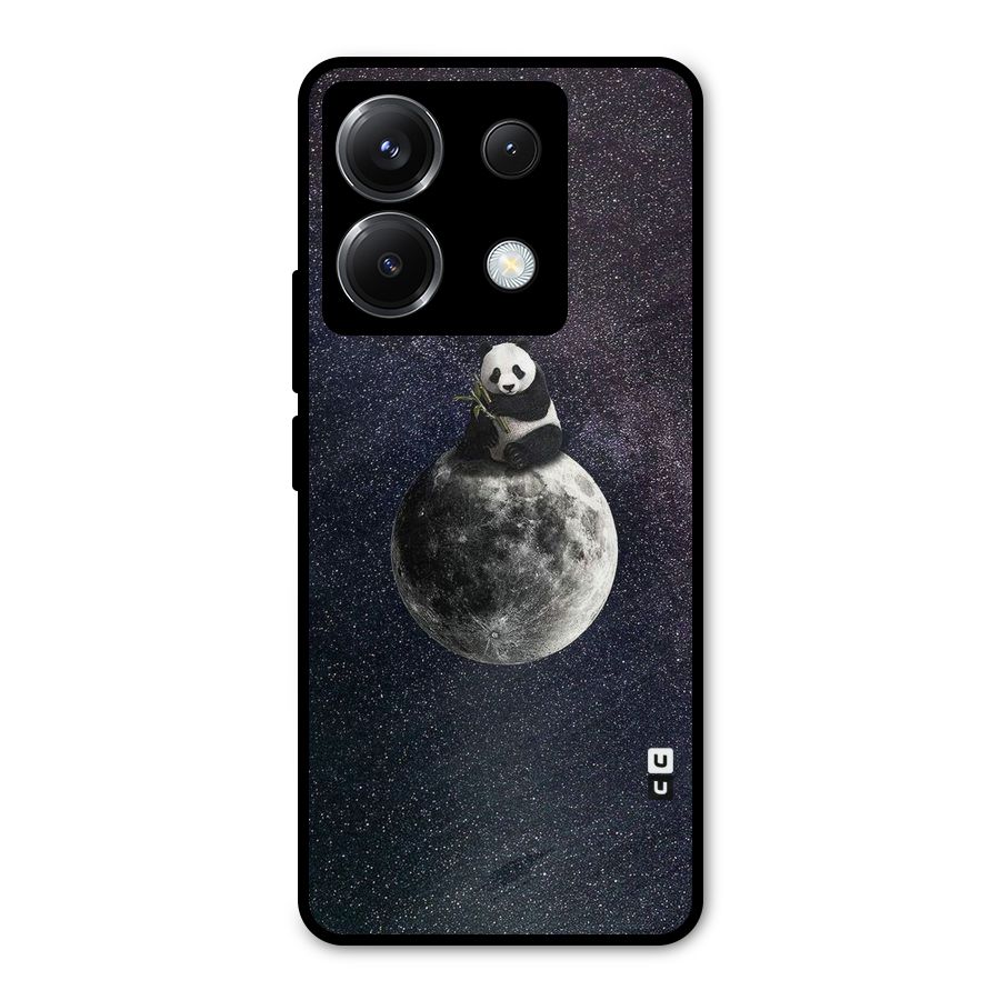 Panda Space Metal Back Case for Poco X6