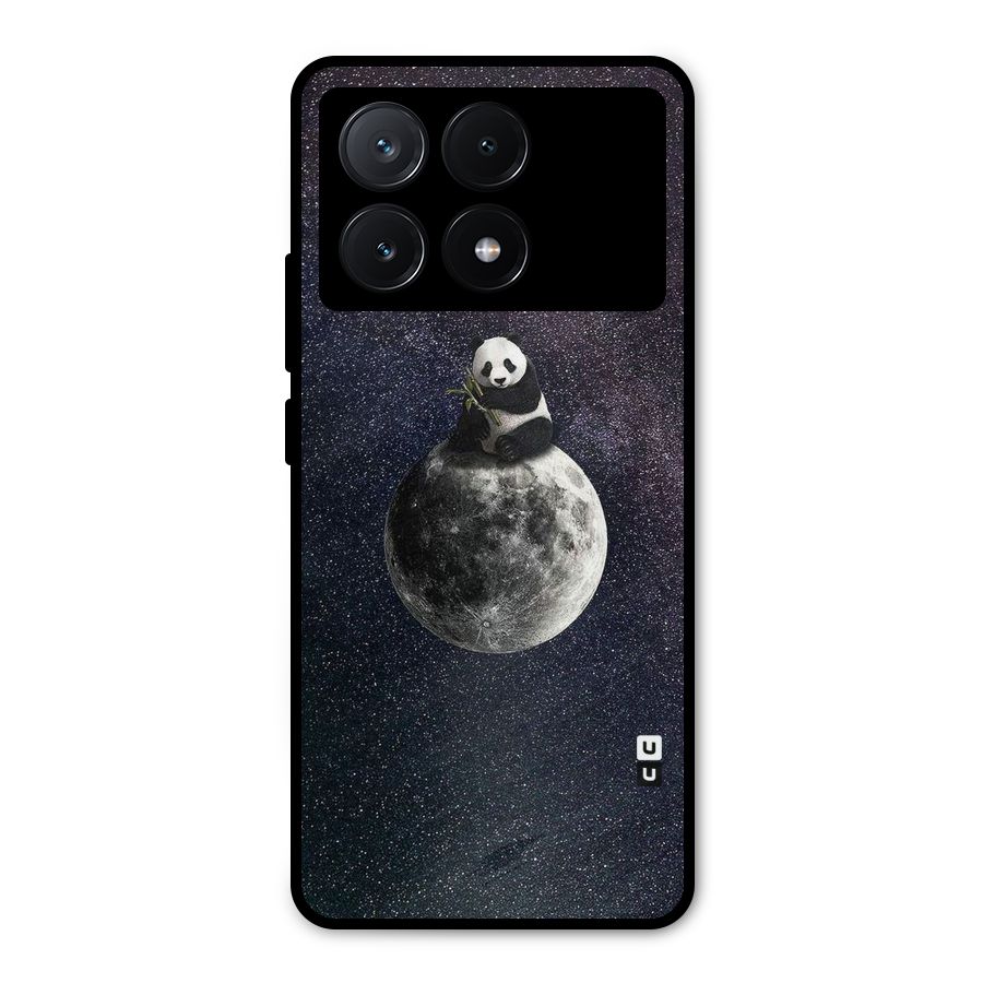 Panda Space Metal Back Case for Poco X6 Pro