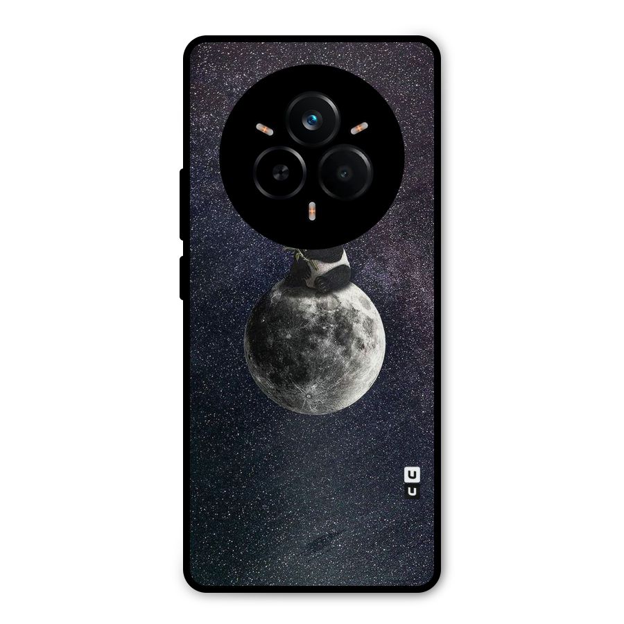 Panda Space Metal Back Case for Realme 14 Pro