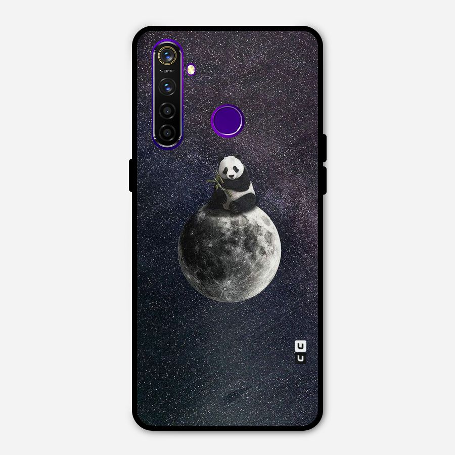 Panda Space Metal Back Case for Realme 5 Pro