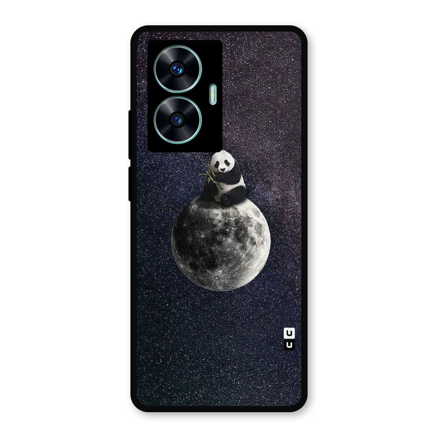 Panda Space Metal Back Case for Realme C55