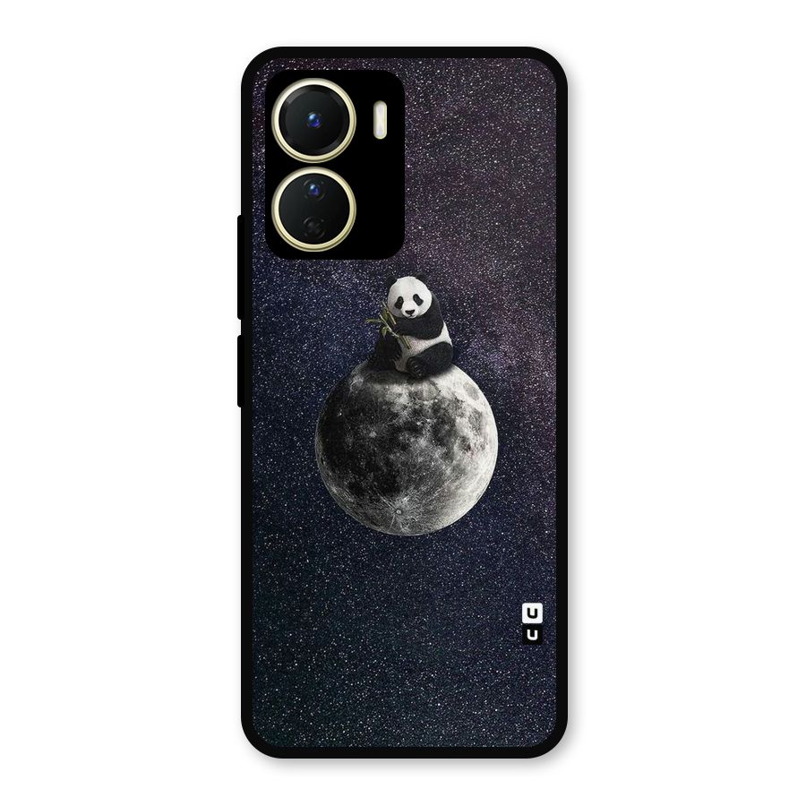 Panda Space Metal Back Case for Vivo T2x