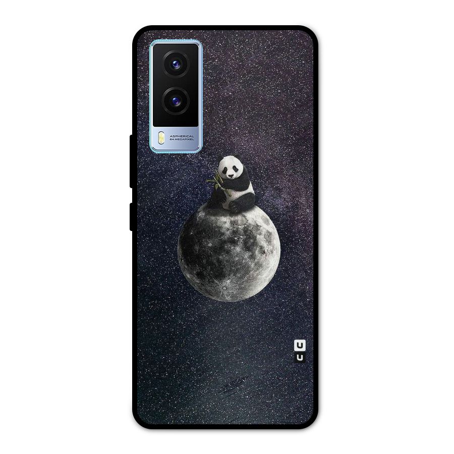 Panda Space Metal Back Case for Vivo V21e 5G