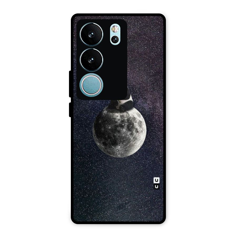 Panda Space Metal Back Case for Vivo V29 Pro