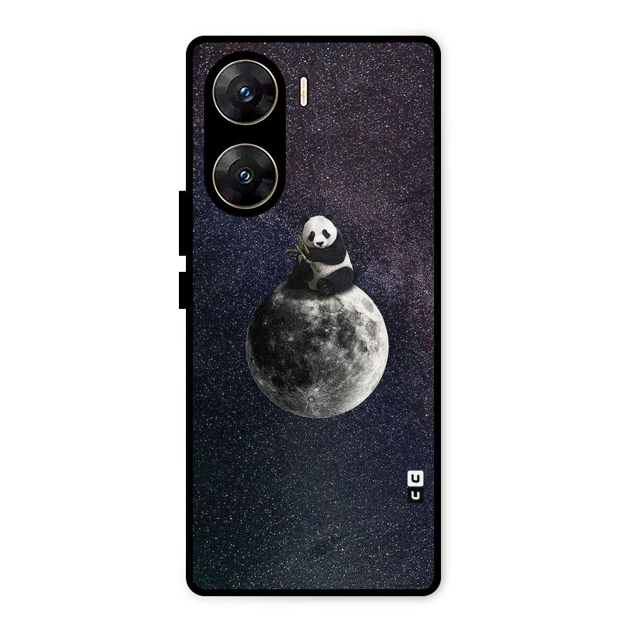 Panda Space Metal Back Case for Vivo V29e