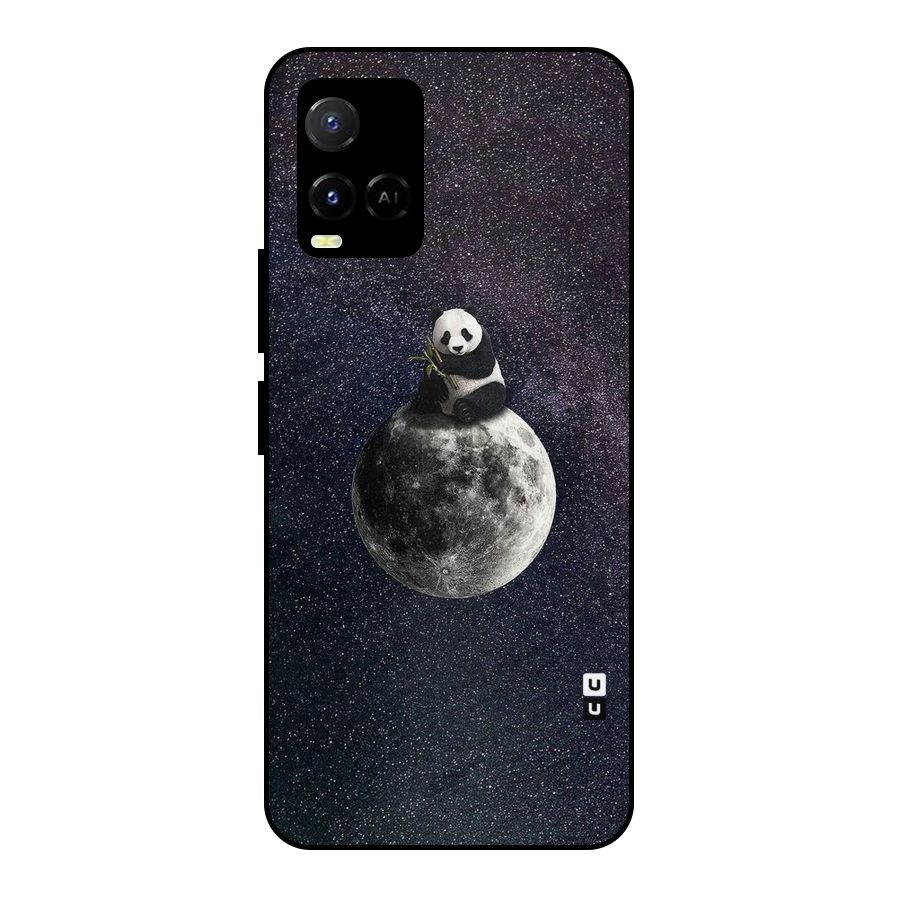 Panda Space Metal Back Case for Vivo Y21T