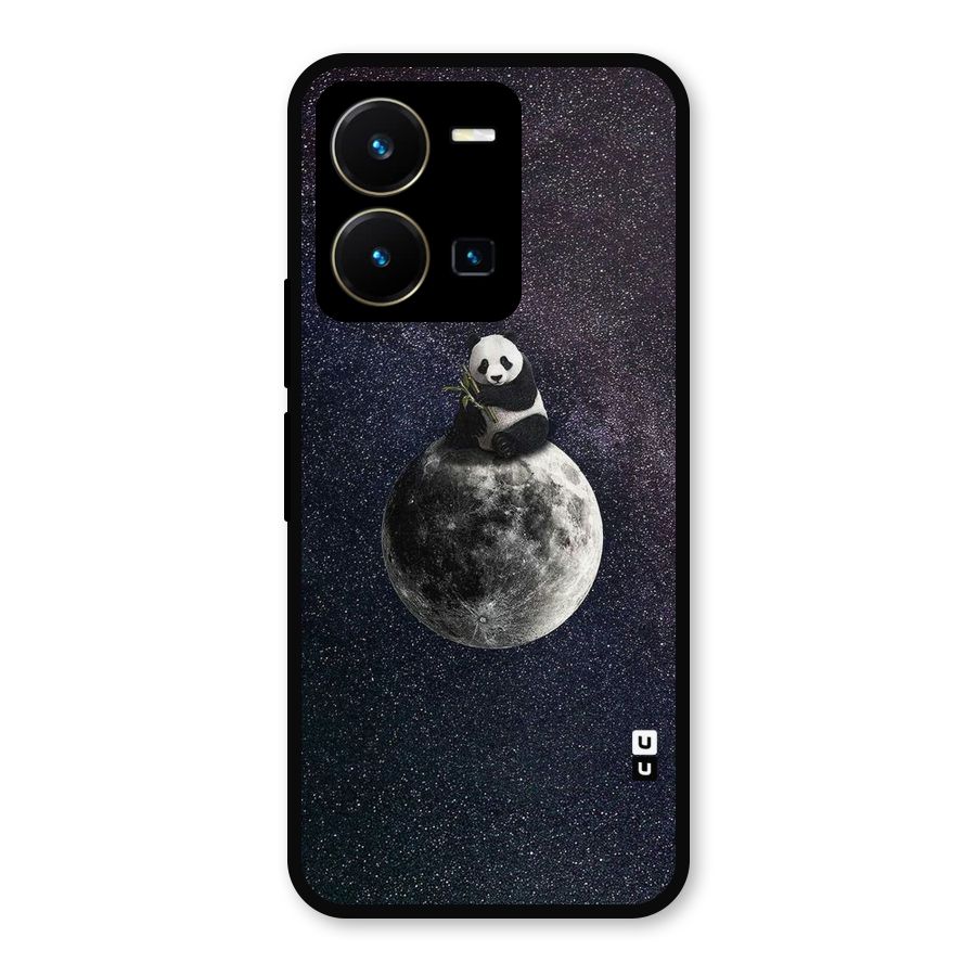 Panda Space Metal Back Case for Vivo Y35