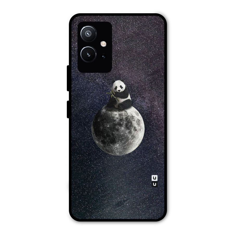 Panda Space Metal Back Case for Vivo Y75 5G