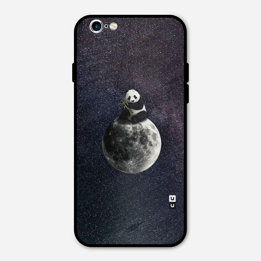 Panda Space Metal Back Case for iPhone 6 6s