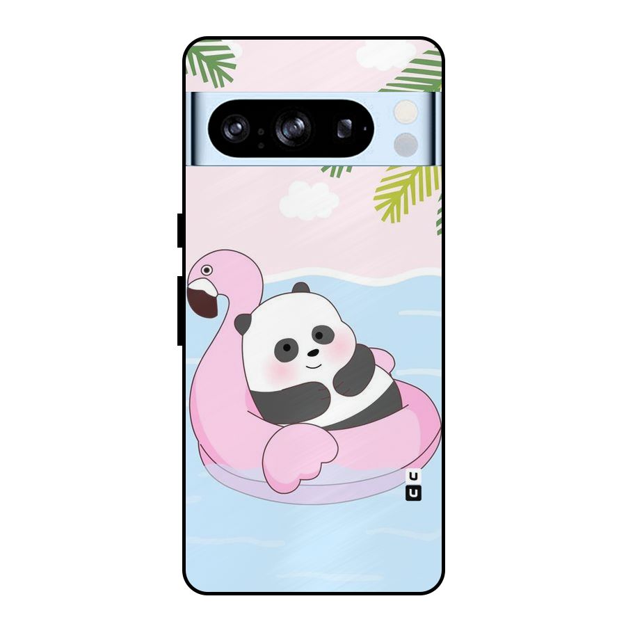Panda Swim Metal Back Case for Google Pixel 8 Pro