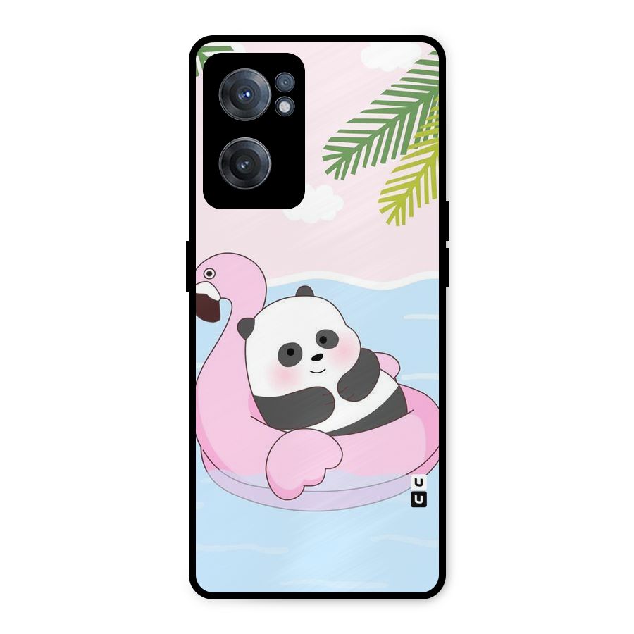 Panda Swim Metal Back Case for OnePlus Nord CE 2 5G