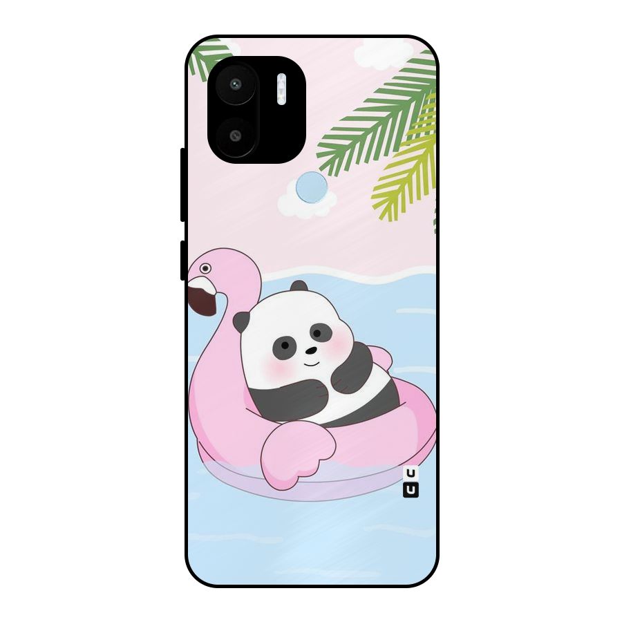 Panda Swim Metal Back Case for Redmi A1+