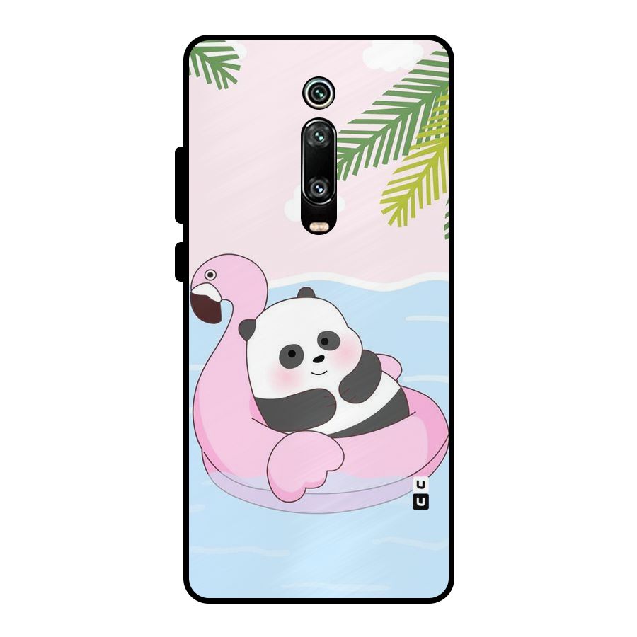 Panda Swim Metal Back Case for Redmi K20