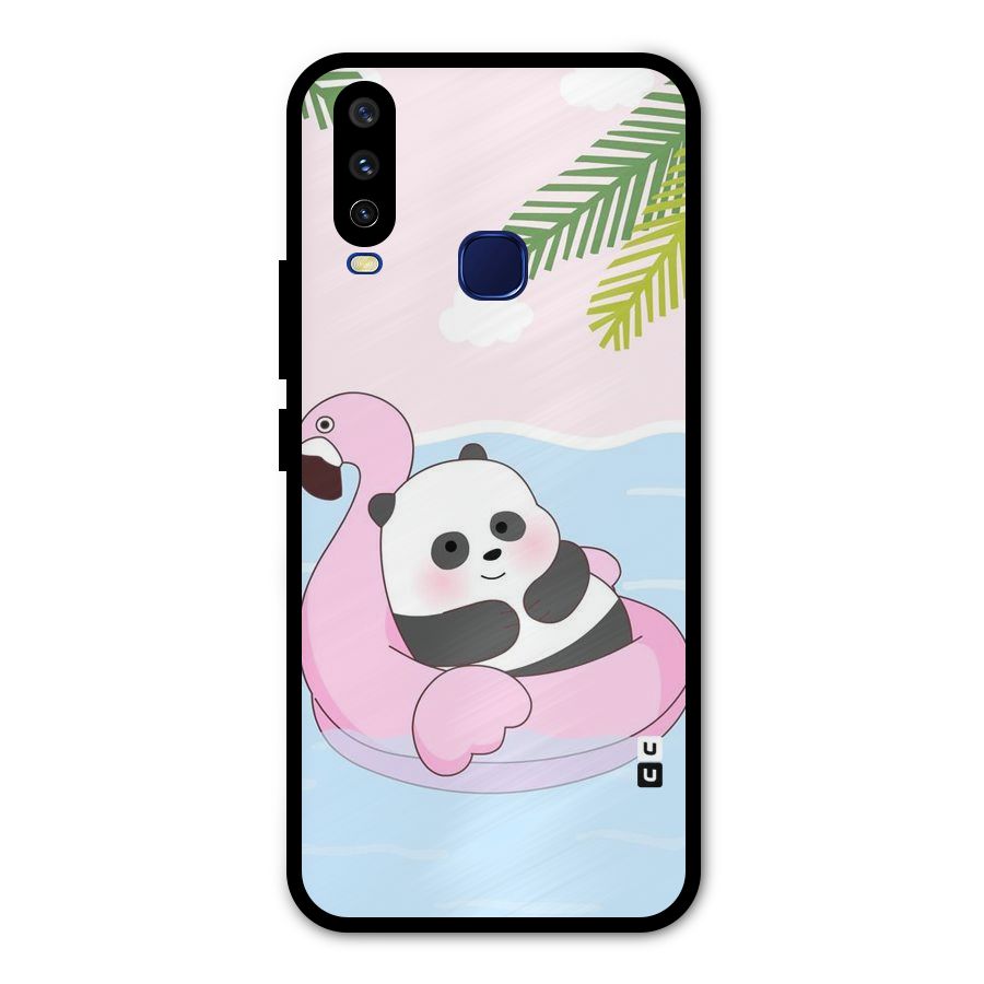 Panda Swim Metal Back Case for Vivo V17