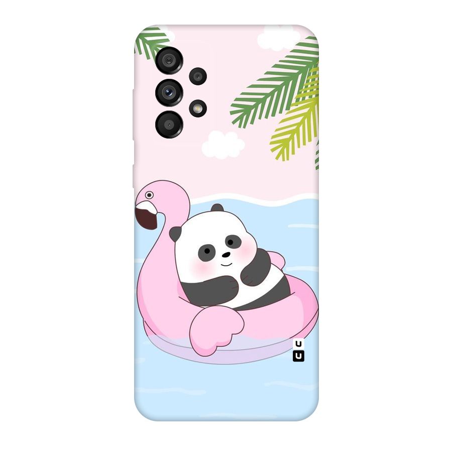 Panda Swim Original Polycarbonate Back Case for Galaxy A73 5G