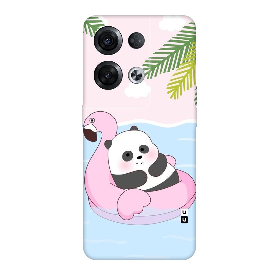 Panda Swim Original Polycarbonate Back Case for Oppo Reno8 Pro 5G