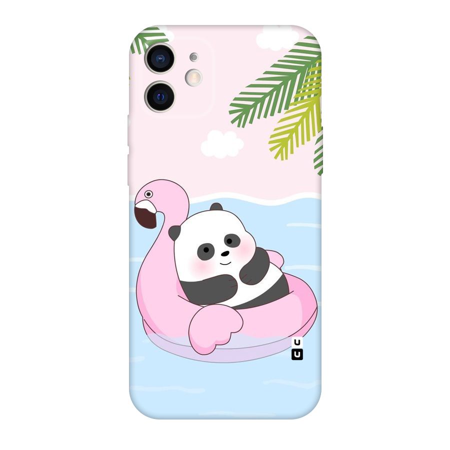 Panda Swim Original Polycarbonate Back Case for iPhone 12