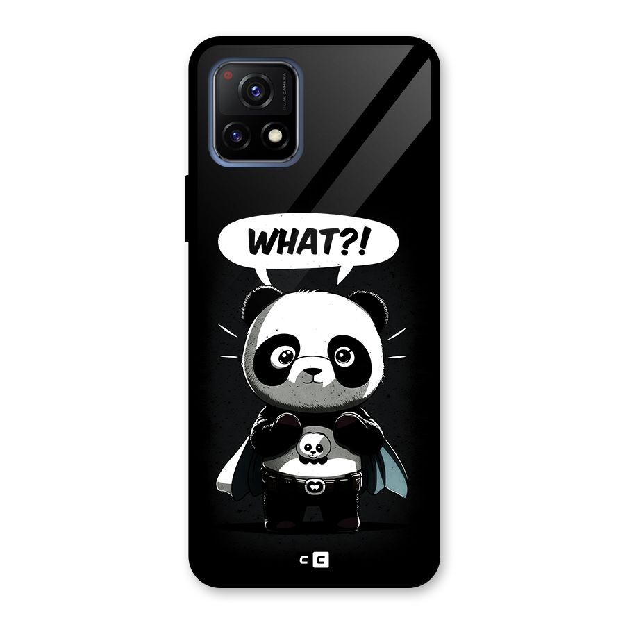 Panda What Confused Glass Back Case for Vivo Y72 5G