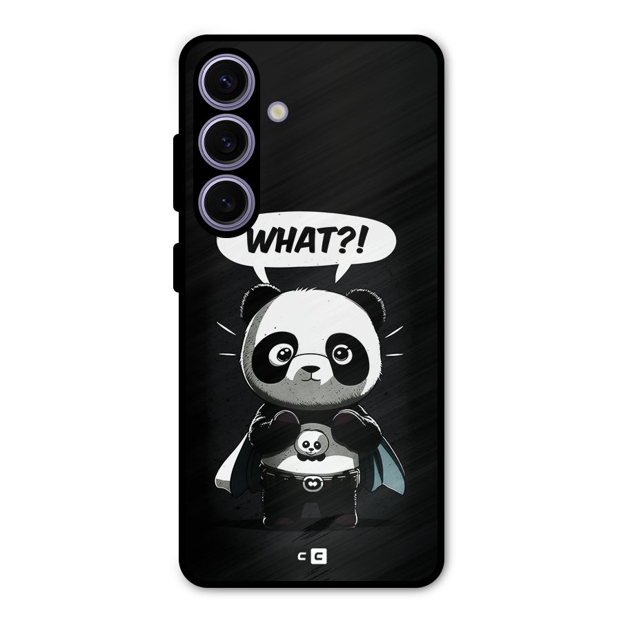 Panda What Confused Metal Back Case for Galaxy S24