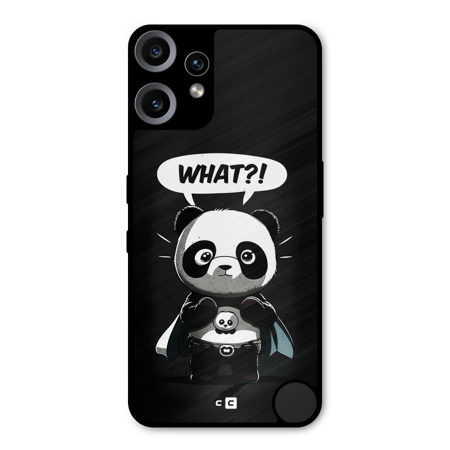 Panda What Confused Metal Back Case for Nothing CMF Phone 2 Pro
