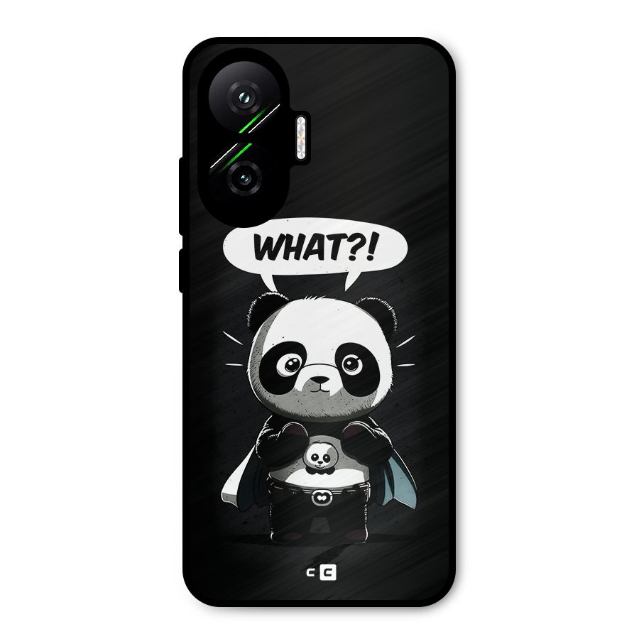 Panda What Confused Metal Back Case for Poco F7
