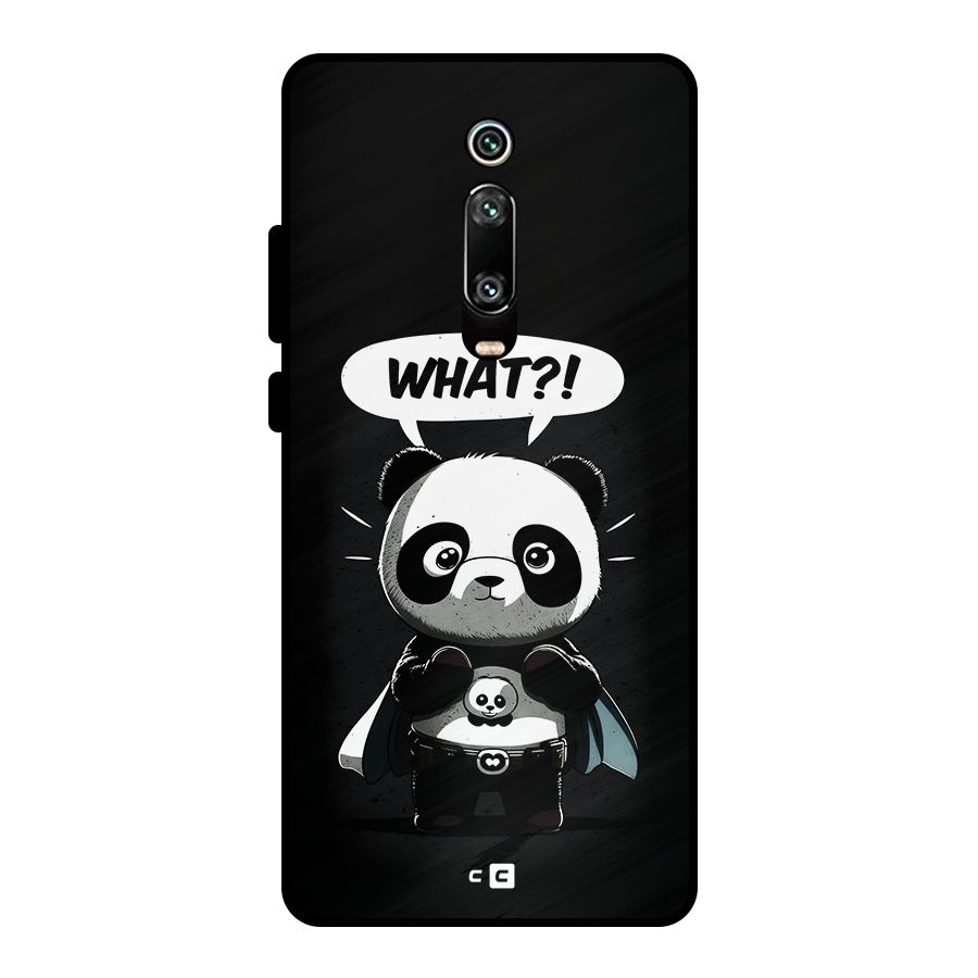 Panda What Confused Metal Back Case for Redmi K20