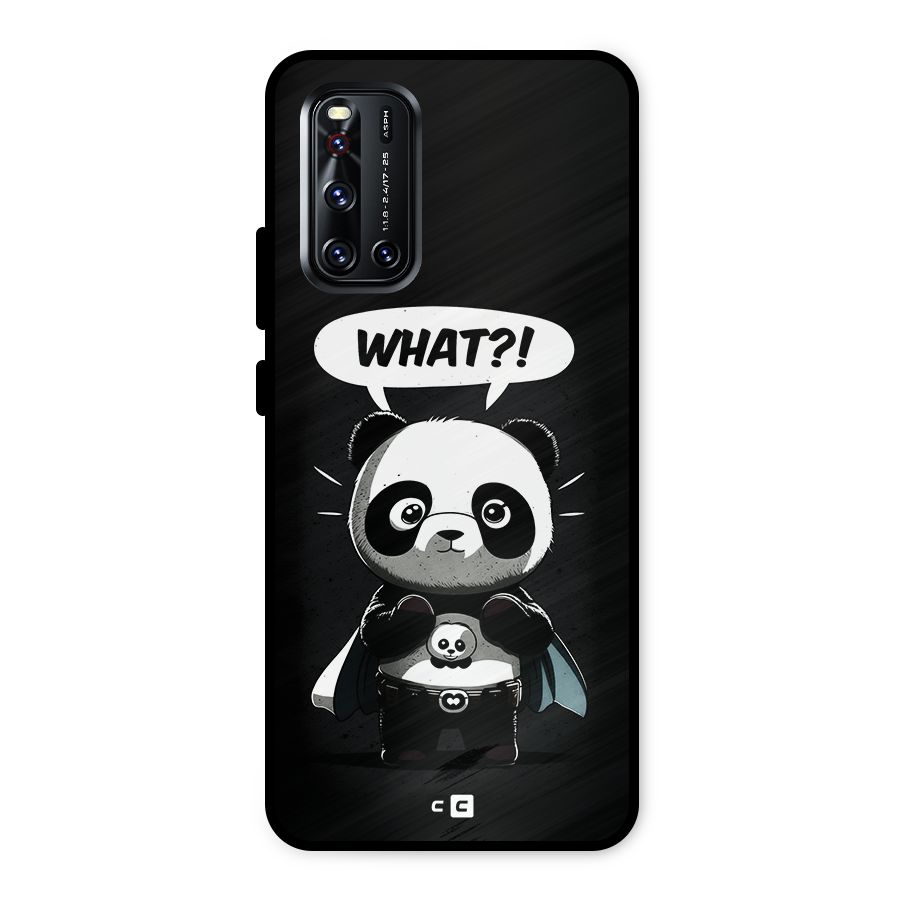 Panda What Confused Metal Back Case for Vivo V19