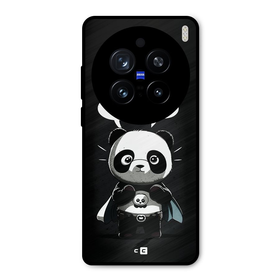 Panda What Confused Metal Back Case for Vivo X200 Pro