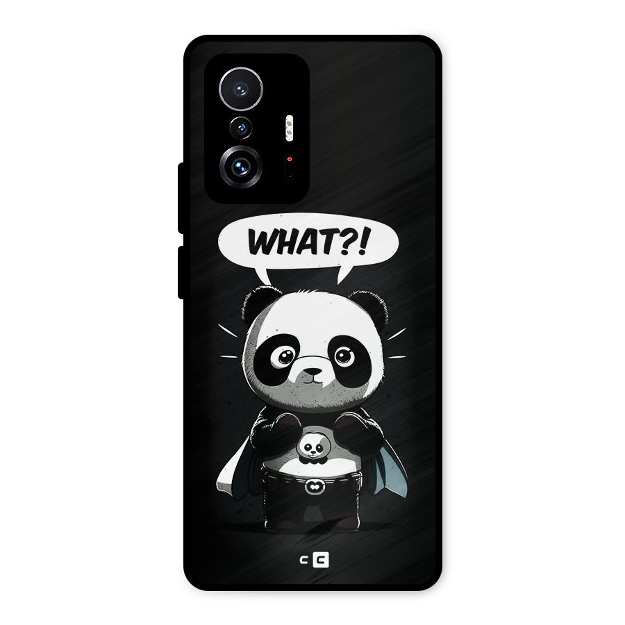 Panda What Confused Metal Back Case for Xiaomi 11T Pro