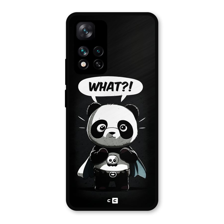 Panda What Confused Metal Back Case for Xiaomi 11i 5G