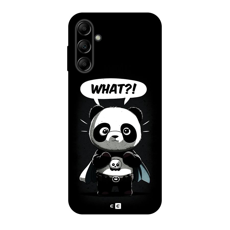 Panda What Confused Original Polycarbonate Back Case for Galaxy A14 5G