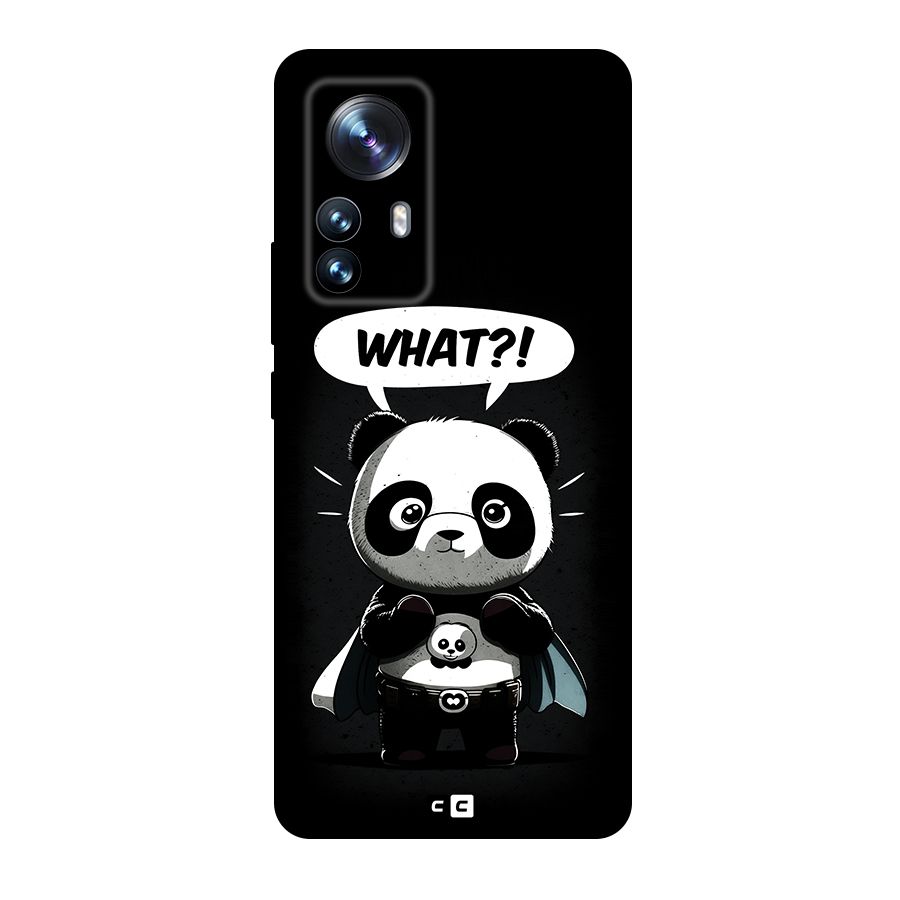 Panda What Confused Original Polycarbonate Back Case for Xiaomi 12 Pro