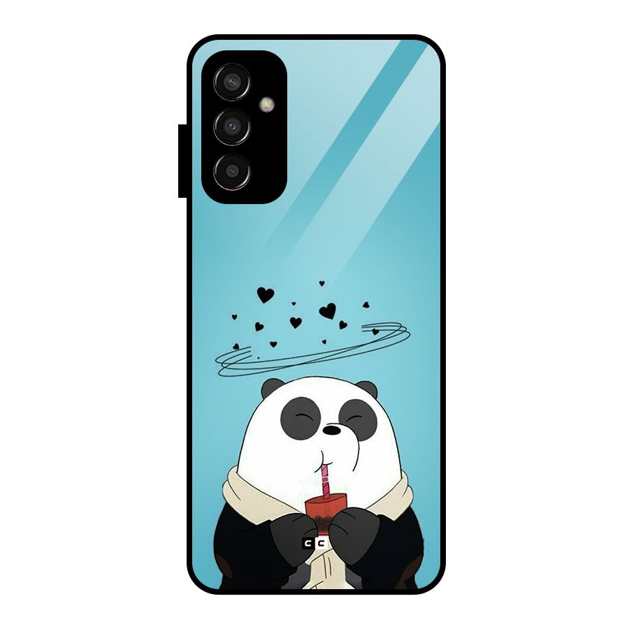 Pandaa Ji Glass Back Case for Galaxy F13