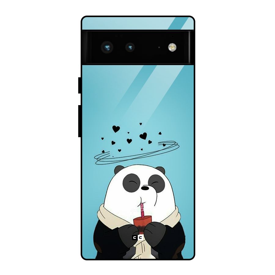 Pandaa Ji Glass Back Case for Google Pixel 6