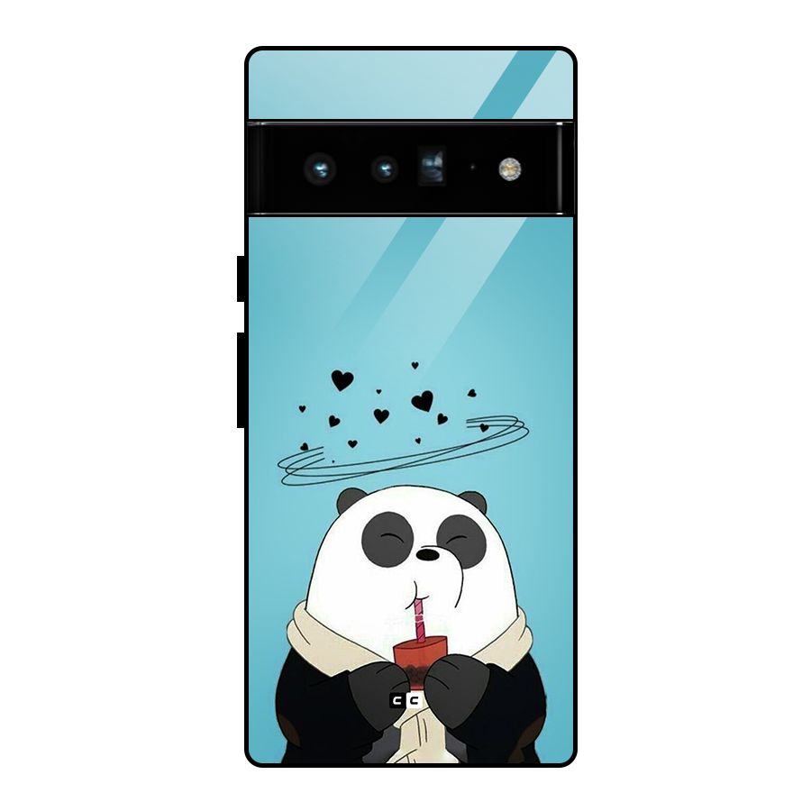 Pandaa Ji Glass Back Case for Google Pixel 6 Pro