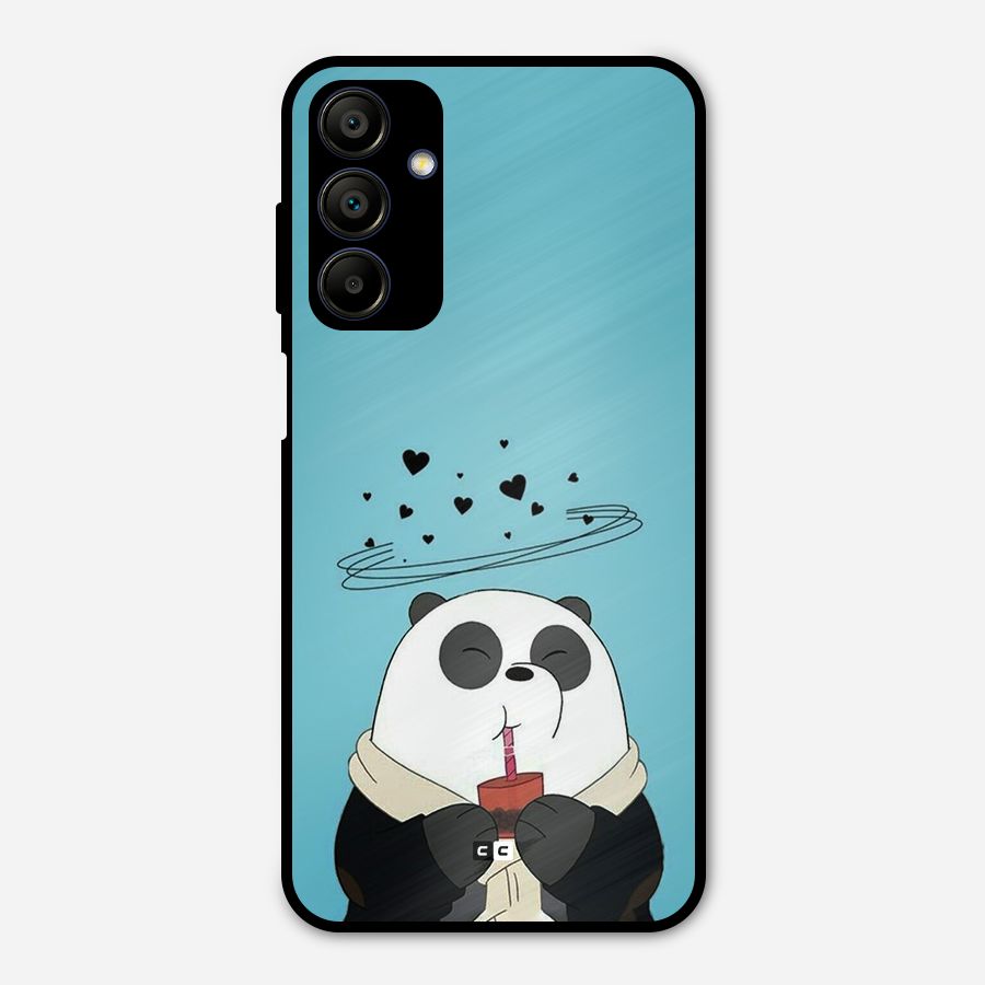 Pandaa Ji Metal Back Case for Galaxy A15 5G